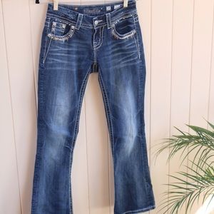 Denim pair of Miss Me jeans :)